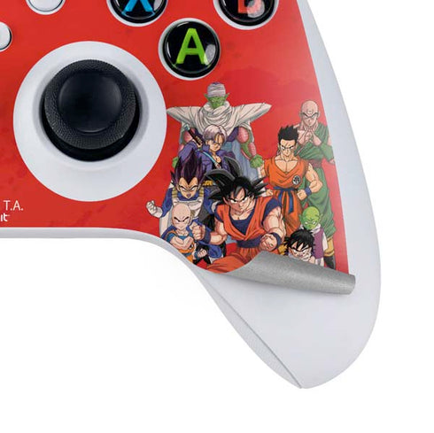 Dragon Ball Z Group Xbox Series S Controller Skin