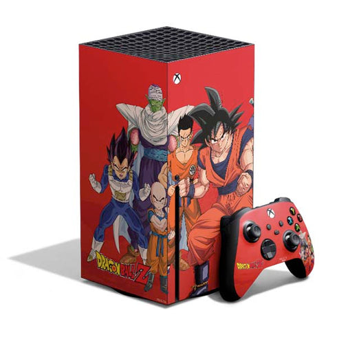 Dragon Ball Z Group Xbox Series X Bundle Skin