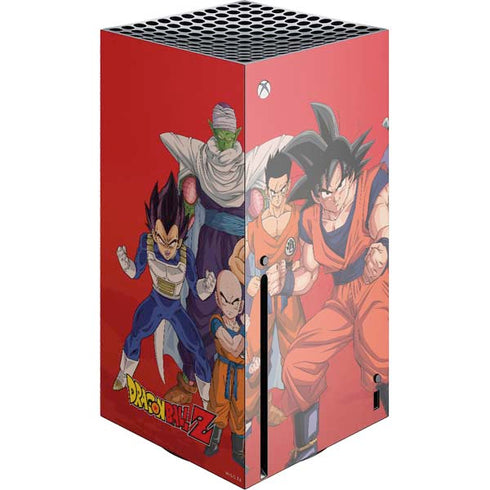 Dragon Ball Z Group Xbox Series X Console Skin