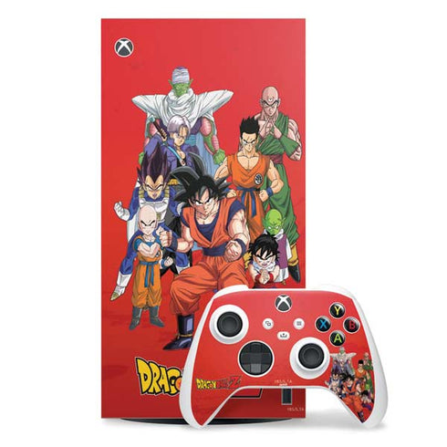 Dragon Ball Z Group Xbox Series X Skins
