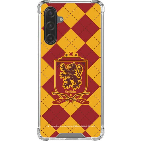 Wizarding Worlds Harry Potter Gryffindor Huse Crest Galaxy A17 Clear Case