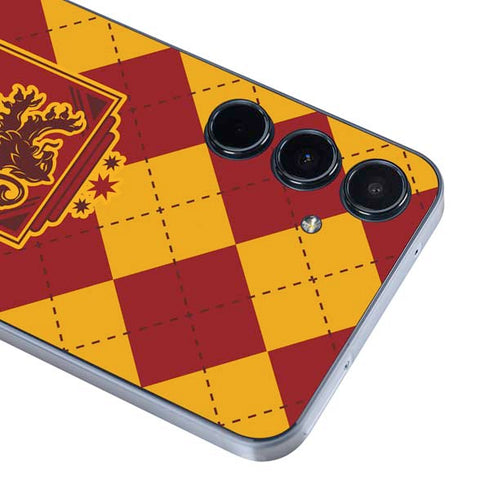 Wizarding Worlds Harry Potter Gryffindor Huse Crest Galaxy A35 5G Skin