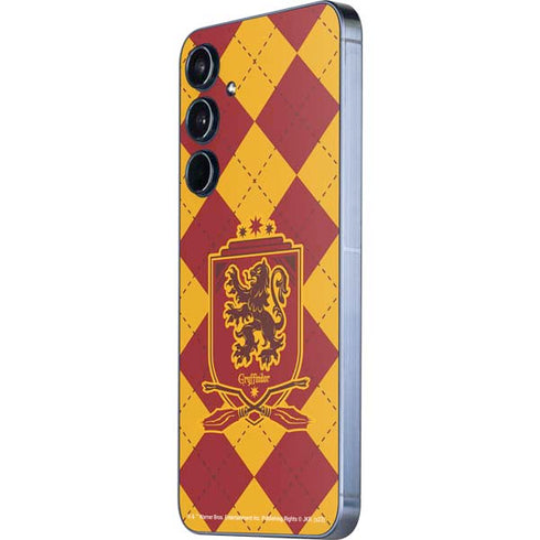 Wizarding Worlds Harry Potter Gryffindor Huse Crest Galaxy A36 5G Skin