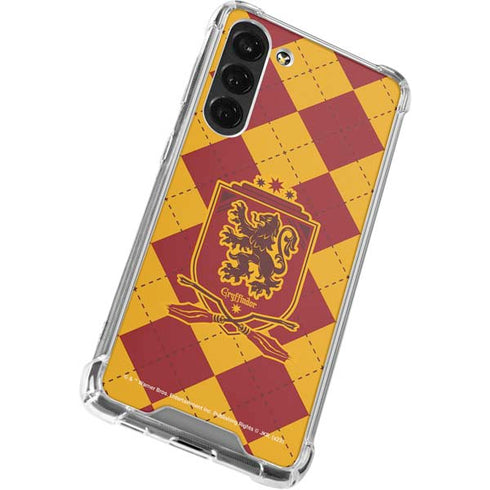 Wizarding Worlds Harry Potter Gryffindor Huse Crest Galaxy S24 FE Clear Case