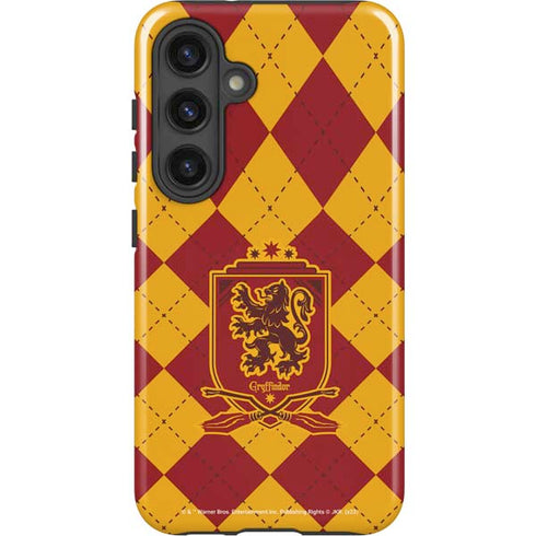 Wizarding Worlds Harry Potter Gryffindor Huse Crest Galaxy S25 Impact Case