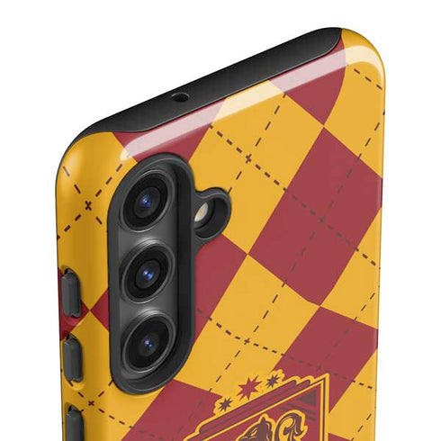 Wizarding Worlds Harry Potter Gryffindor Huse Crest Galaxy S25 Impact Case
