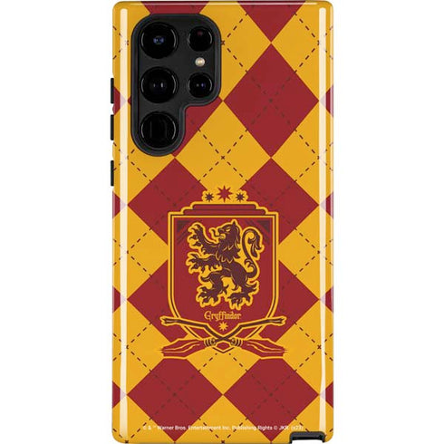 Wizarding Worlds Harry Potter Gryffindor Huse Crest Galaxy S25 Ultra Impact Case