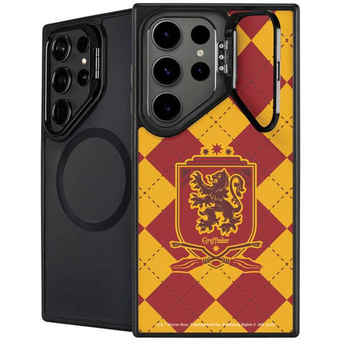 Wizarding Worlds Harry Potter Gryffindor Huse Crest Galaxy S25 Ultra Kickstand Case