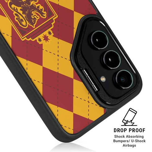 Wizarding Worlds Harry Potter Gryffindor Huse Crest Galaxy S26 Kickstand Case