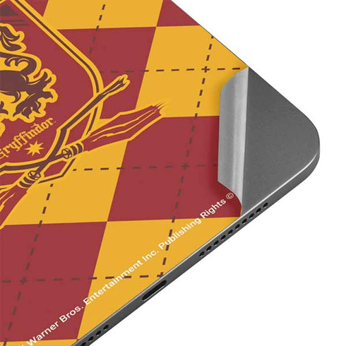 Wizarding Worlds Harry Potter Gryffindor Huse Crest Apple iPad Mini Skin