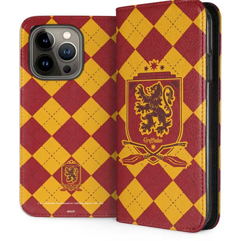 Wizarding Worlds Harry Potter Gryffindor Huse Crest iPhone 13 Pro Folio Case