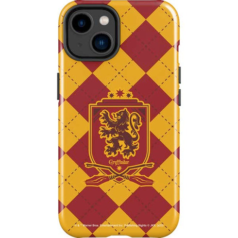 Wizarding Worlds Harry Potter Gryffindor Huse Crest iPhone 15 Impact Case