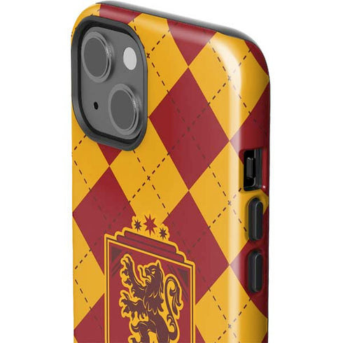 Wizarding Worlds Harry Potter Gryffindor Huse Crest iPhone 15 Impact Case