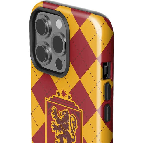 Wizarding Worlds Harry Potter Gryffindor Huse Crest iPhone 15 Pro Impact Case