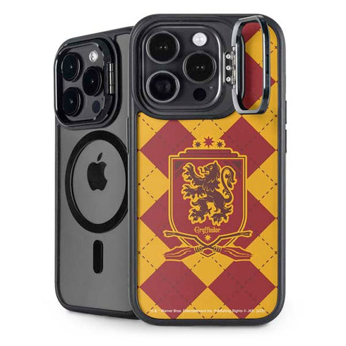 Wizarding Worlds Harry Potter Gryffindor Huse Crest iPhone 15 Pro Max Kickstand Case