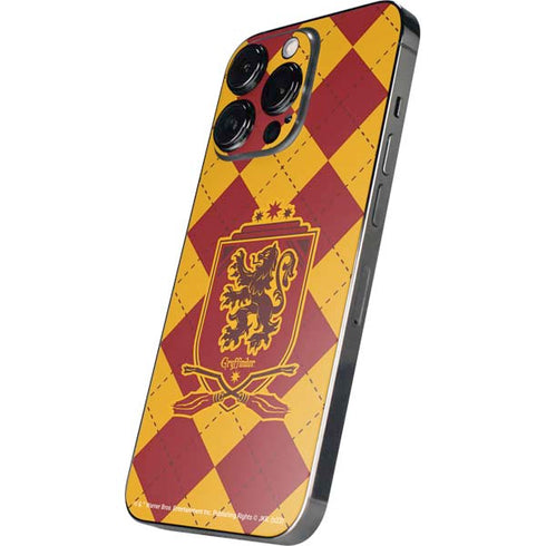 Wizarding Worlds Harry Potter Gryffindor Huse Crest iPhone 15 Pro Max Skin