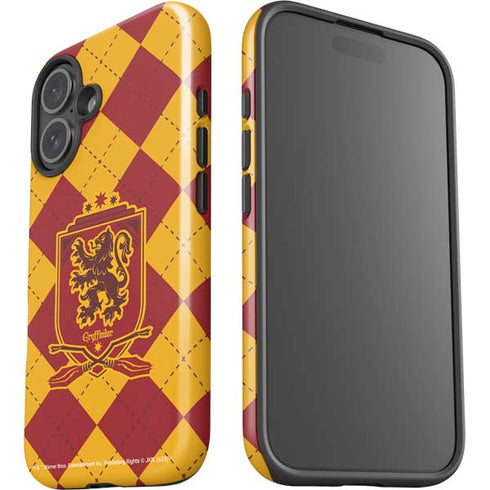 Wizarding Worlds Harry Potter Gryffindor Huse Crest iPhone 16 Impact Case
