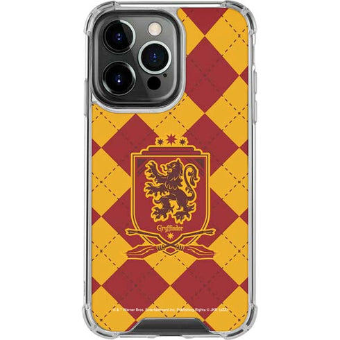 Wizarding Worlds Harry Potter Gryffindor Huse Crest iPhone 16 Pro Max Clear Case