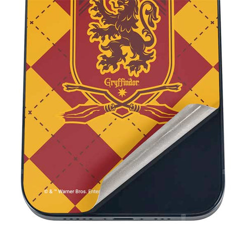 Wizarding Worlds Harry Potter Gryffindor Huse Crest iPhone 16 Skin