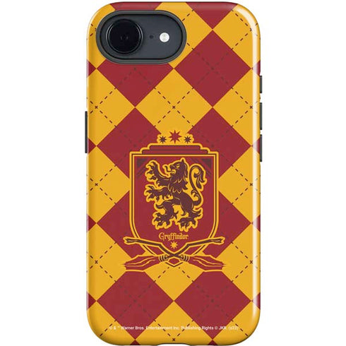 Wizarding Worlds Harry Potter Gryffindor Huse Crest iPhone 16e Impact Case