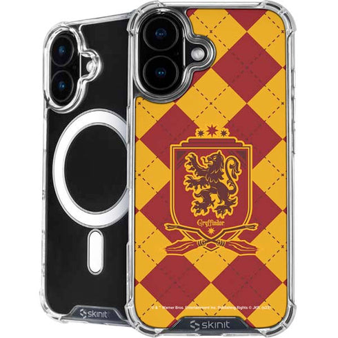 Wizarding Worlds Harry Potter Gryffindor Huse Crest iPhone 17 MagSafe Case