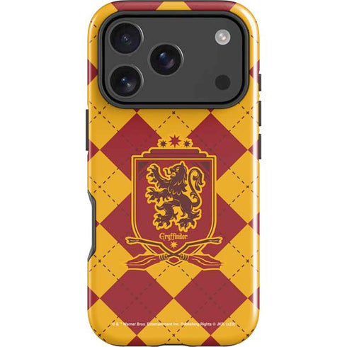 Wizarding Worlds Harry Potter Gryffindor Huse Crest iPhone 18 Pro Impact Case