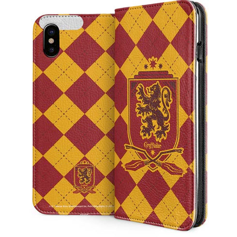 Wizarding Worlds Harry Potter Gryffindor Huse Crest iPhone 8 Folio Case