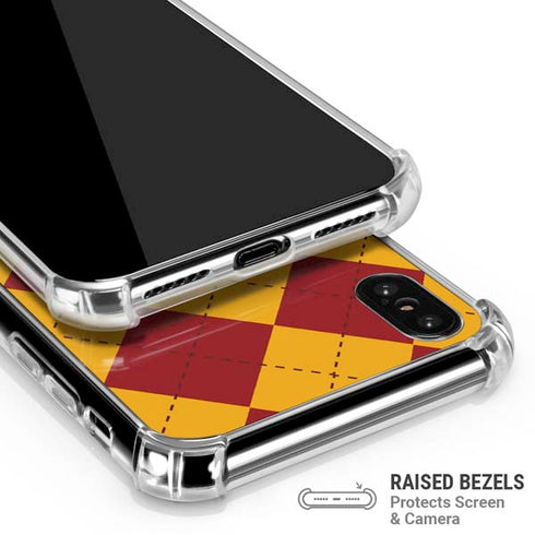 Wizarding Worlds Harry Potter Gryffindor Huse Crest iPhone X/XS Clear Case