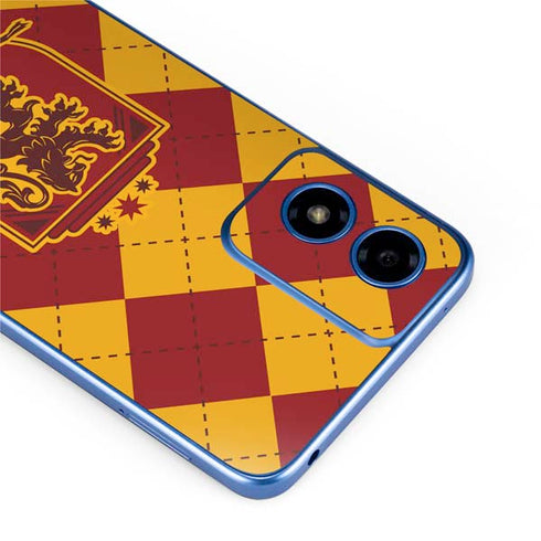 Wizarding Worlds Harry Potter Gryffindor Huse Crest Moto G Play 4G (2024) Skin