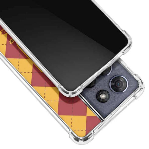 Wizarding Worlds Harry Potter Gryffindor Huse Crest Moto G Play 5G (2025) Clear Case