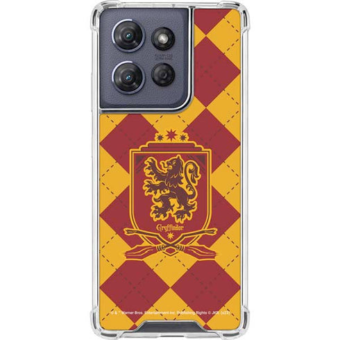 Wizarding Worlds Harry Potter Gryffindor Huse Crest Moto G Power 5G (2025) Clear Case