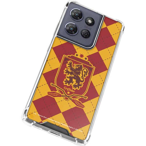 Wizarding Worlds Harry Potter Gryffindor Huse Crest Moto G Stylus 5G (2025) Clear Case