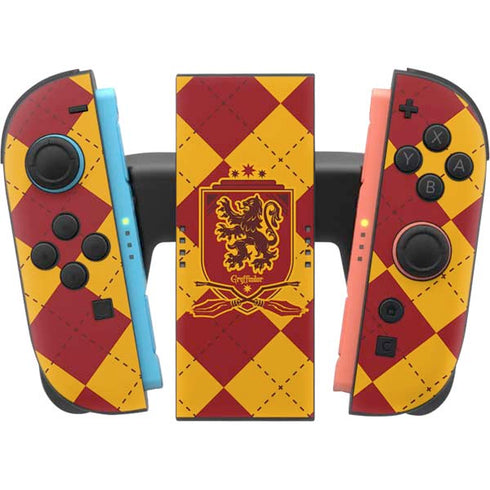 Wizarding Worlds Harry Potter Gryffindor Huse Crest Nintendo Switch 2 (2025) Joy-Con Controller Skin