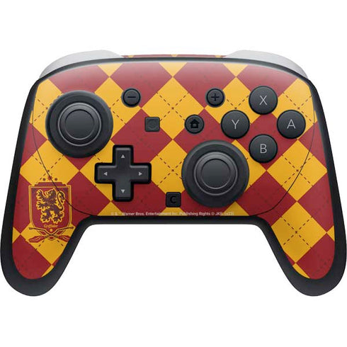 Wizarding Worlds Harry Potter Gryffindor Huse Crest Nintendo Switch 2 (2025) Pro Controller Skin