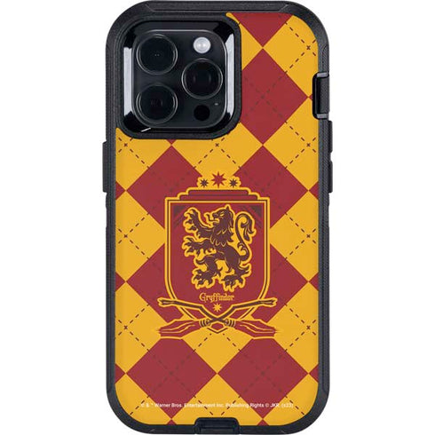 Wizarding Worlds Harry Potter Gryffindor Huse Crest Otterbox Defender iPhone Skin