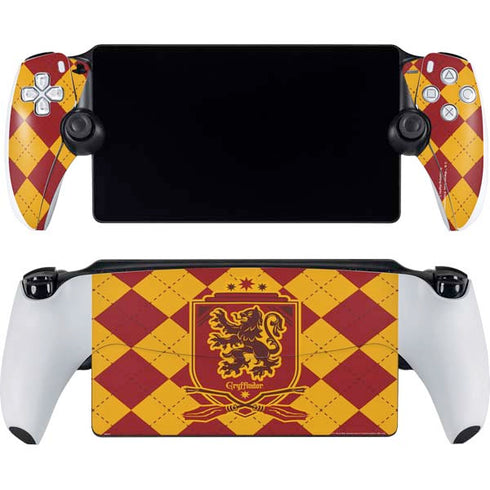 Wizarding Worlds Harry Potter Gryffindor Huse Crest PlayStation Portal Remote Player Skin