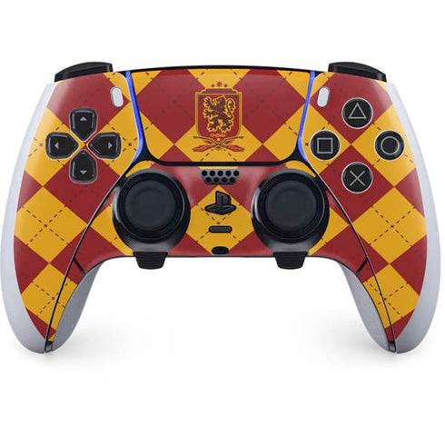 Wizarding Worlds Harry Potter Gryffindor Huse Crest PS5 DualSense Edge Pro Controller Skin