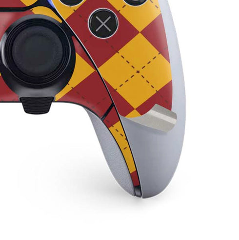 Wizarding Worlds Harry Potter Gryffindor Huse Crest PS5 DualSense Edge Pro Controller Skin