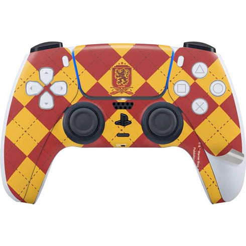 Wizarding Worlds Harry Potter Gryffindor Huse Crest PS5 Pro Disk Bundle Skin