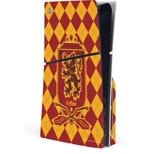 Wizarding Worlds Harry Potter Gryffindor Huse Crest PlayStation PS5 Skins