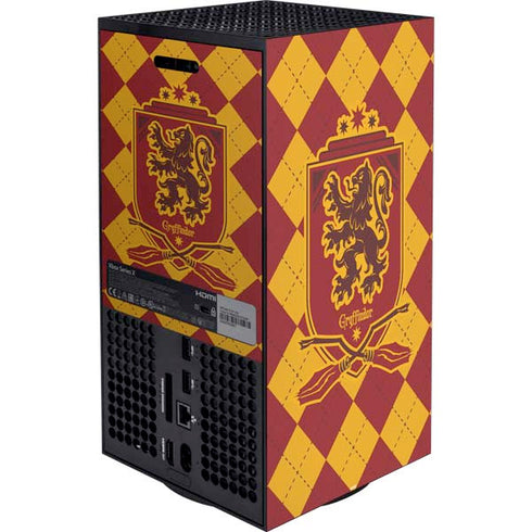 Wizarding Worlds Harry Potter Gryffindor Huse Crest Xbox Series X Bundle Skin