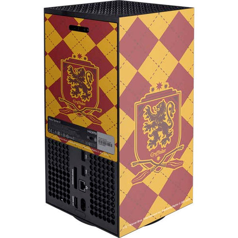 Wizarding Worlds Harry Potter Gryffindor Huse Crest XBox Series X Digital Edition Console Skin