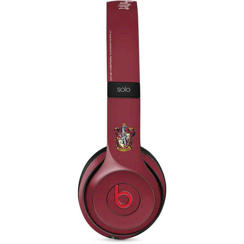 Wizarding World Harry Potter Gryffindor House Crest Beats Solo 3 Wireless Skin