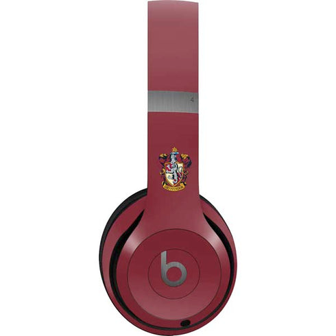 Wizarding World Harry Potter Gryffindor House Crest Beats Solo 4 Wireless Headphones Skin