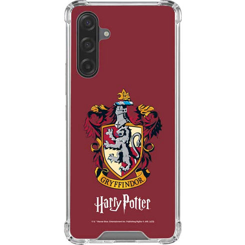 Wizarding World Harry Potter Gryffindor House Crest Galaxy A17 Clear Case