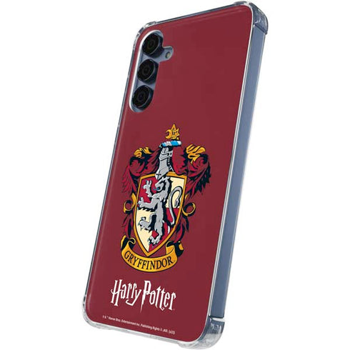 Wizarding World Harry Potter Gryffindor House Crest Galaxy A55 5G Clear Case