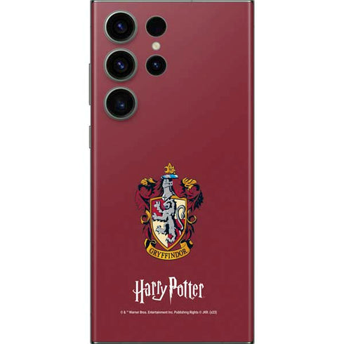 Wizarding World Harry Potter Gryffindor House Crest Galaxy Skins