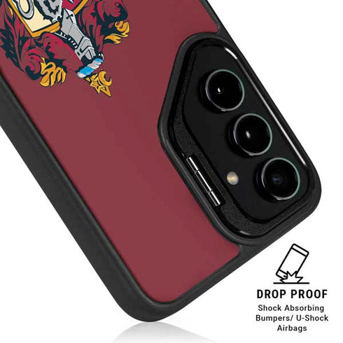 Wizarding World Harry Potter Gryffindor House Crest Galaxy S25 Kickstand Case