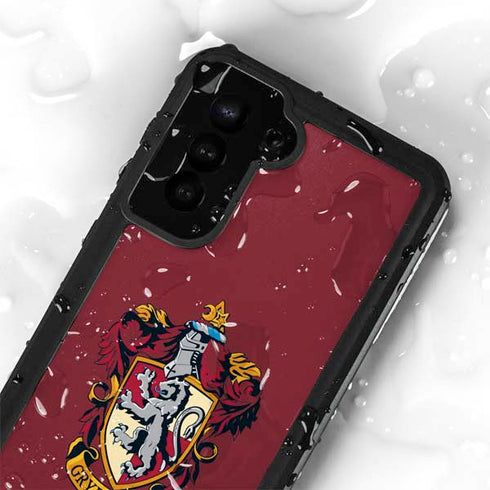 Wizarding World Harry Potter Gryffindor House Crest Galaxy S24 Plus Waterproof Case
