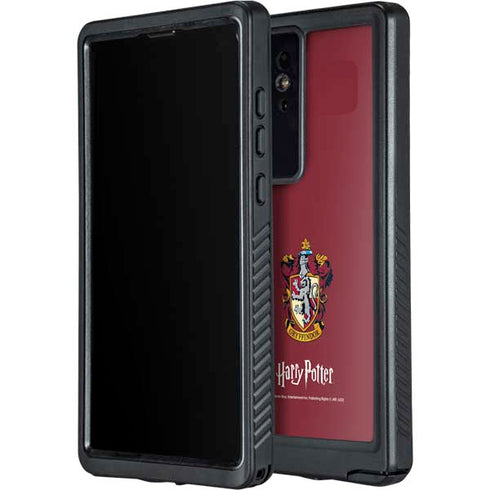 Wizarding World Harry Potter Gryffindor House Crest Galaxy S24 Ultra Waterproof Case